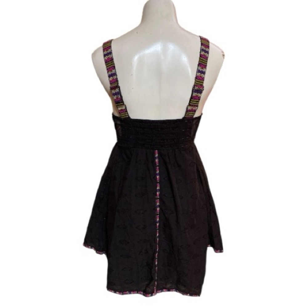 Free People Romantics Yippie Gypsy Embroidered Sundress Size XS - Picture 5 of 7